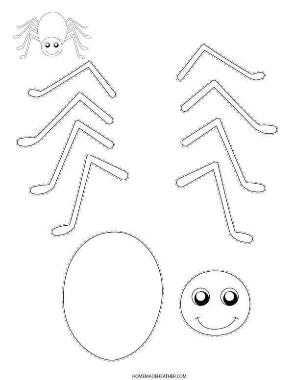 Free bug paper craft printables homemade heather