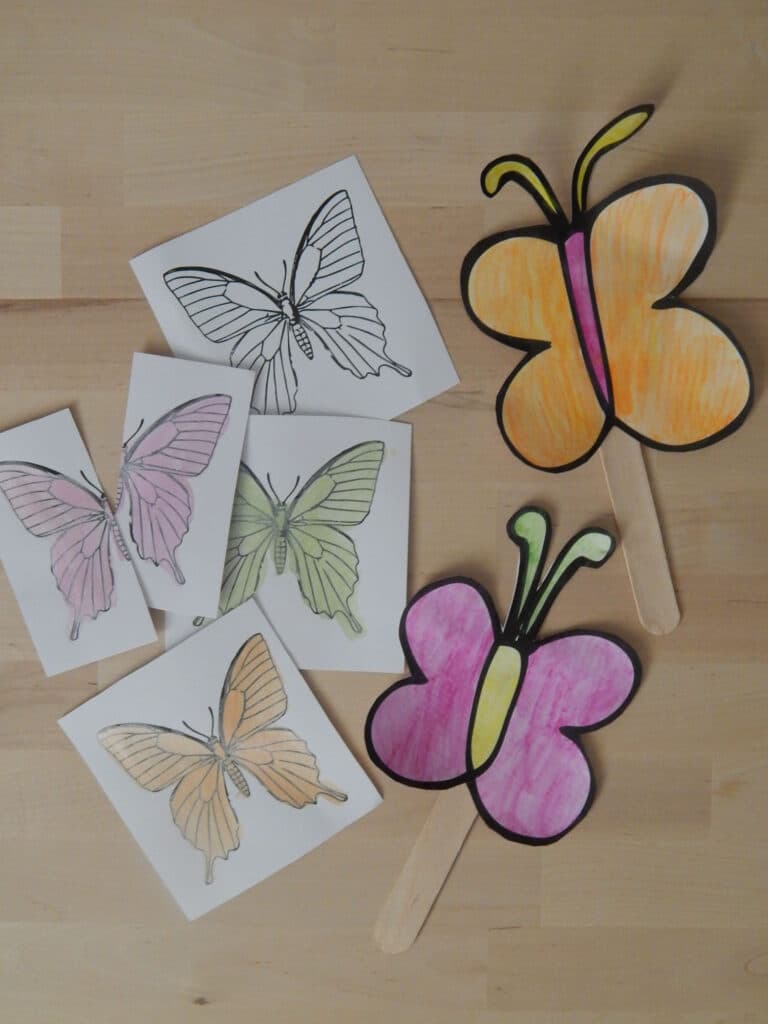 Free butterfly printables
