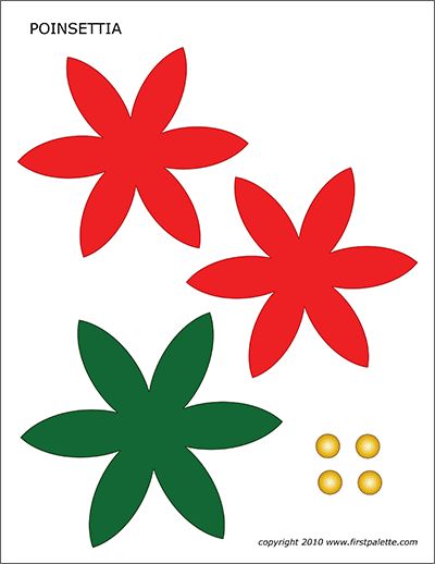 Poinsettia pattern free printable templates coloring pages free christmas printables christmas printables mexico christmas