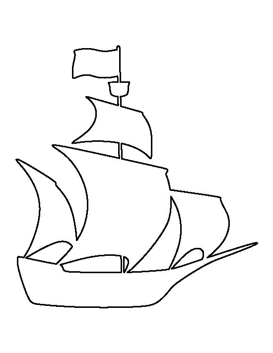 Printable pirate ship template pirate ship pirate ship drawing pirate coloring pages