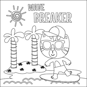 Page beach coloring pages images