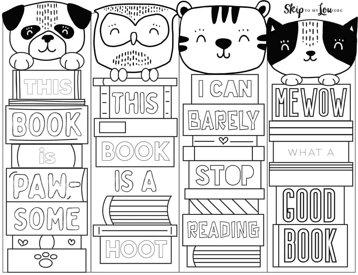 Bookmarks for kids skip to my lou