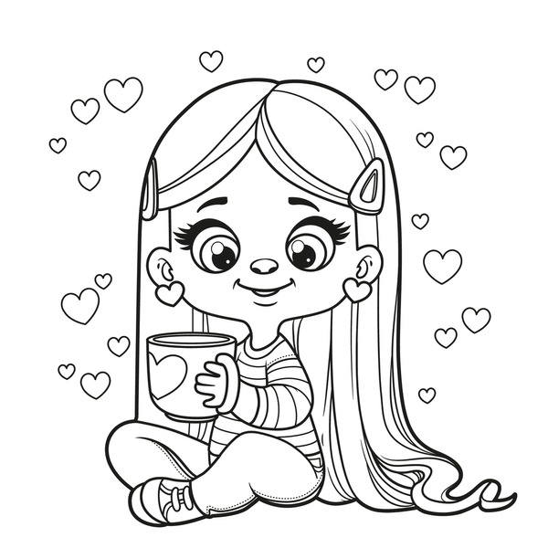 Thousand coffee coloring pages royalty