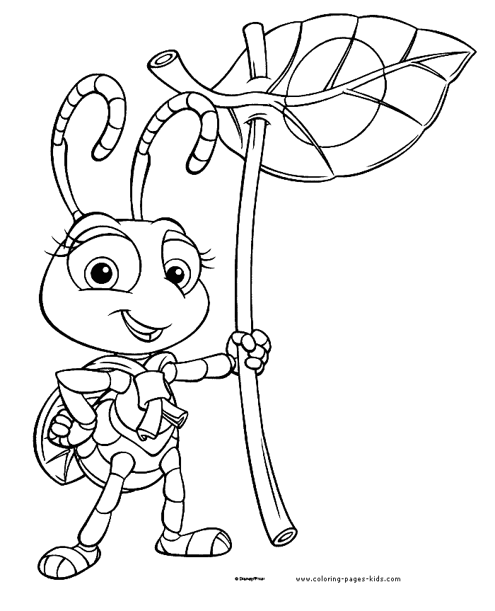 A bugs life coloring pages