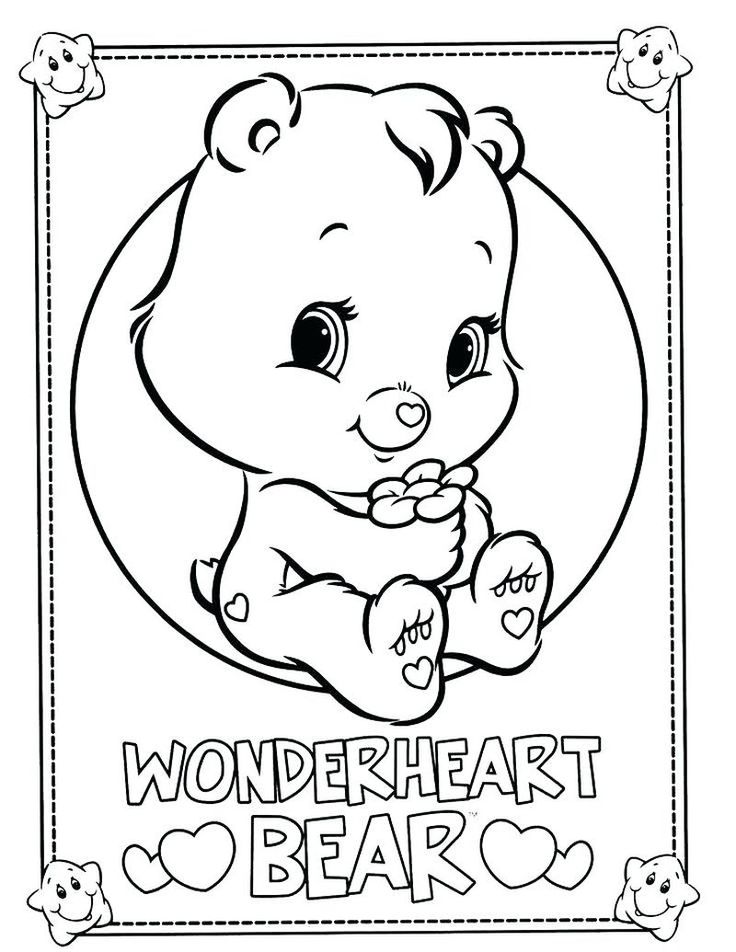 Care bear coloring pages pdf bear coloring pages hello kitty colouring pages teddy bear coloring pages