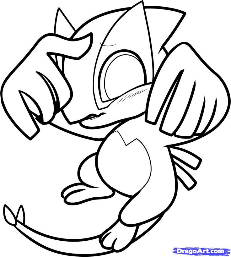 Chibi pokemon coloring pages