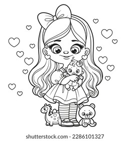 Thousand coloring page doll royalty