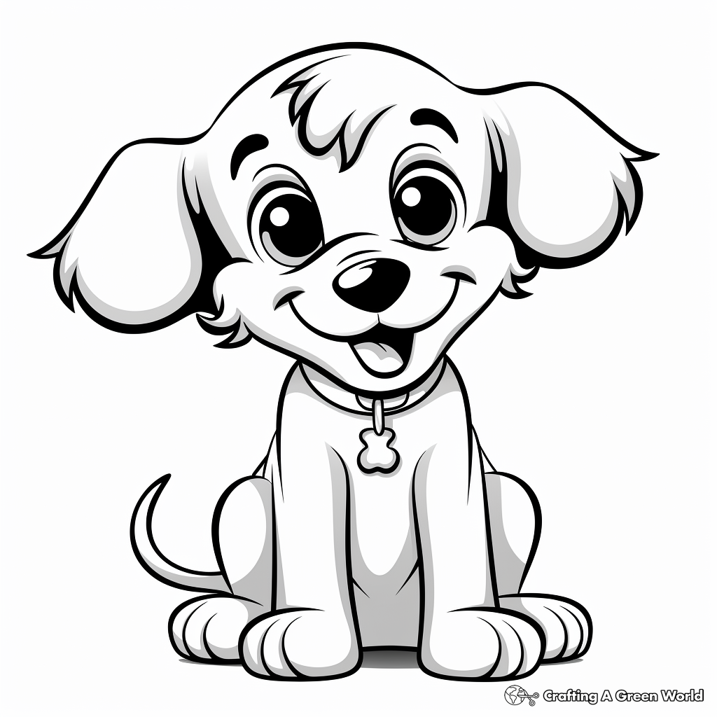 Cute simple coloring pages