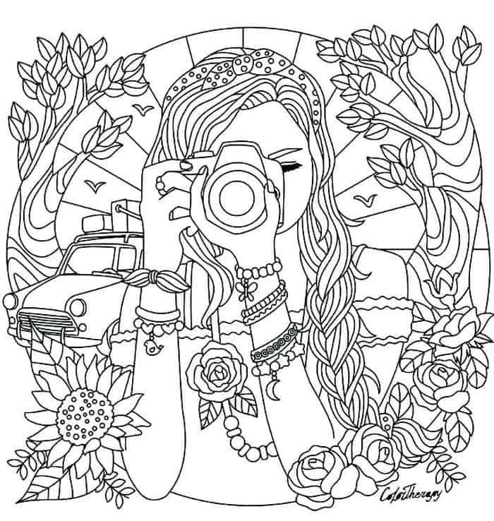 Cute loring pages for teens detailed loring pages loring pages for teenagers cute loring pages