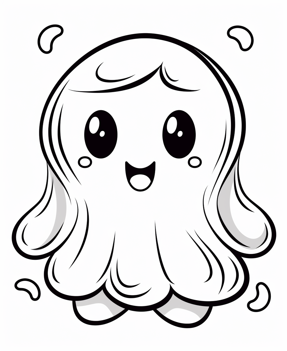 Ghost coloring books for children years old coloring pages