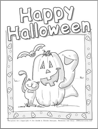 Cute halloween coloring pages halloween coloring pages halloween coloring cute halloween coloring pages