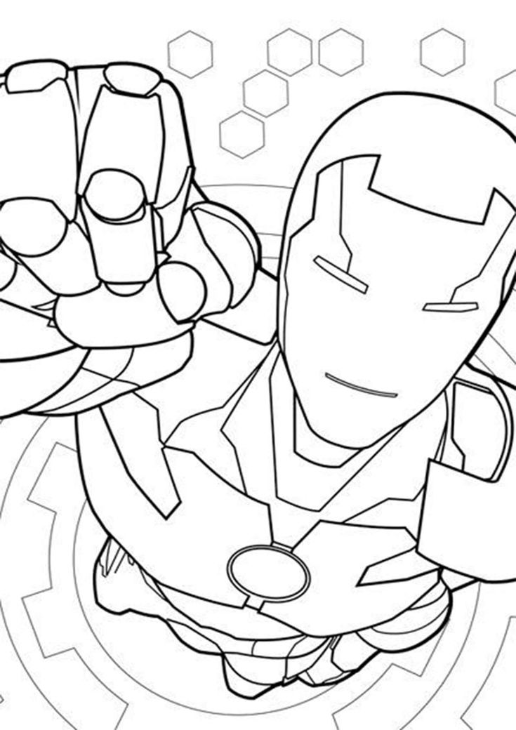 Free easy to print iron man coloring pages superhero coloring pages coloring pages avengers coloring pages