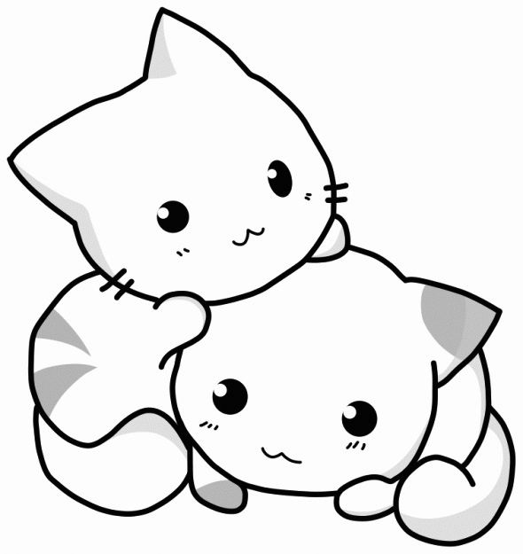 Cute animal coloring pages