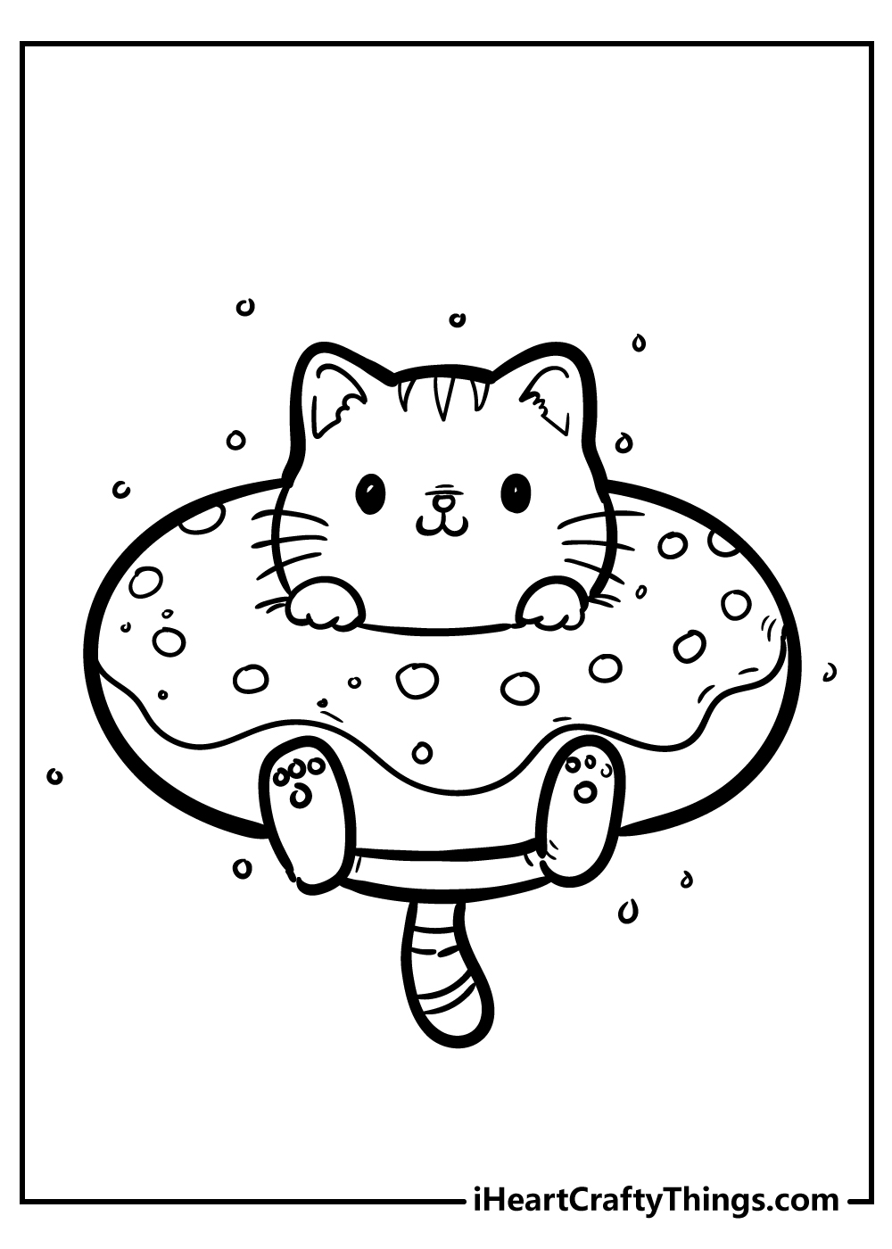 Kitten coloring pages free printables