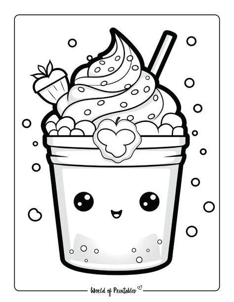 Top food coloring page ideas and inspiration