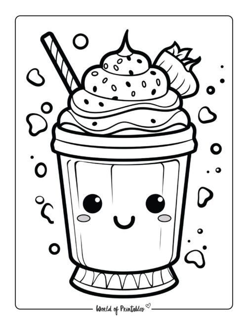 Food coloring pages