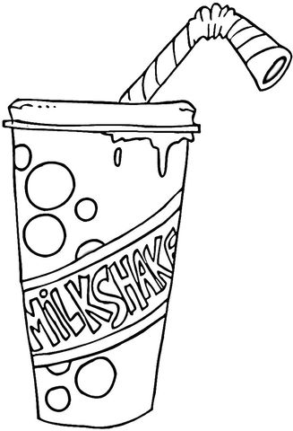 Strawberry milkshake coloring page free printable coloring pages free printable coloring pages food coloring pages coloring pages