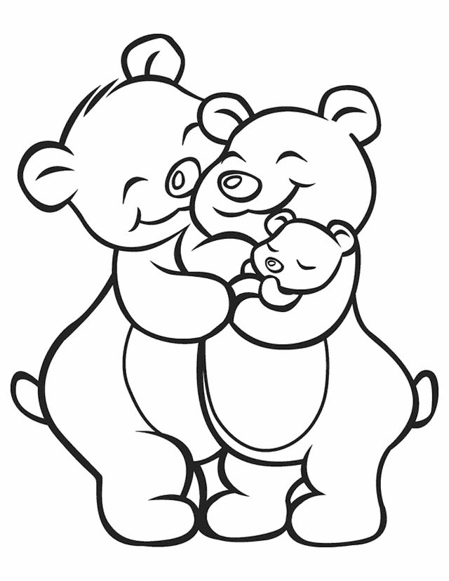 Printable mothers day coloring pages to keep kids busy give mom some me time mothers day coloring pages bear coloring pages mothers day colors