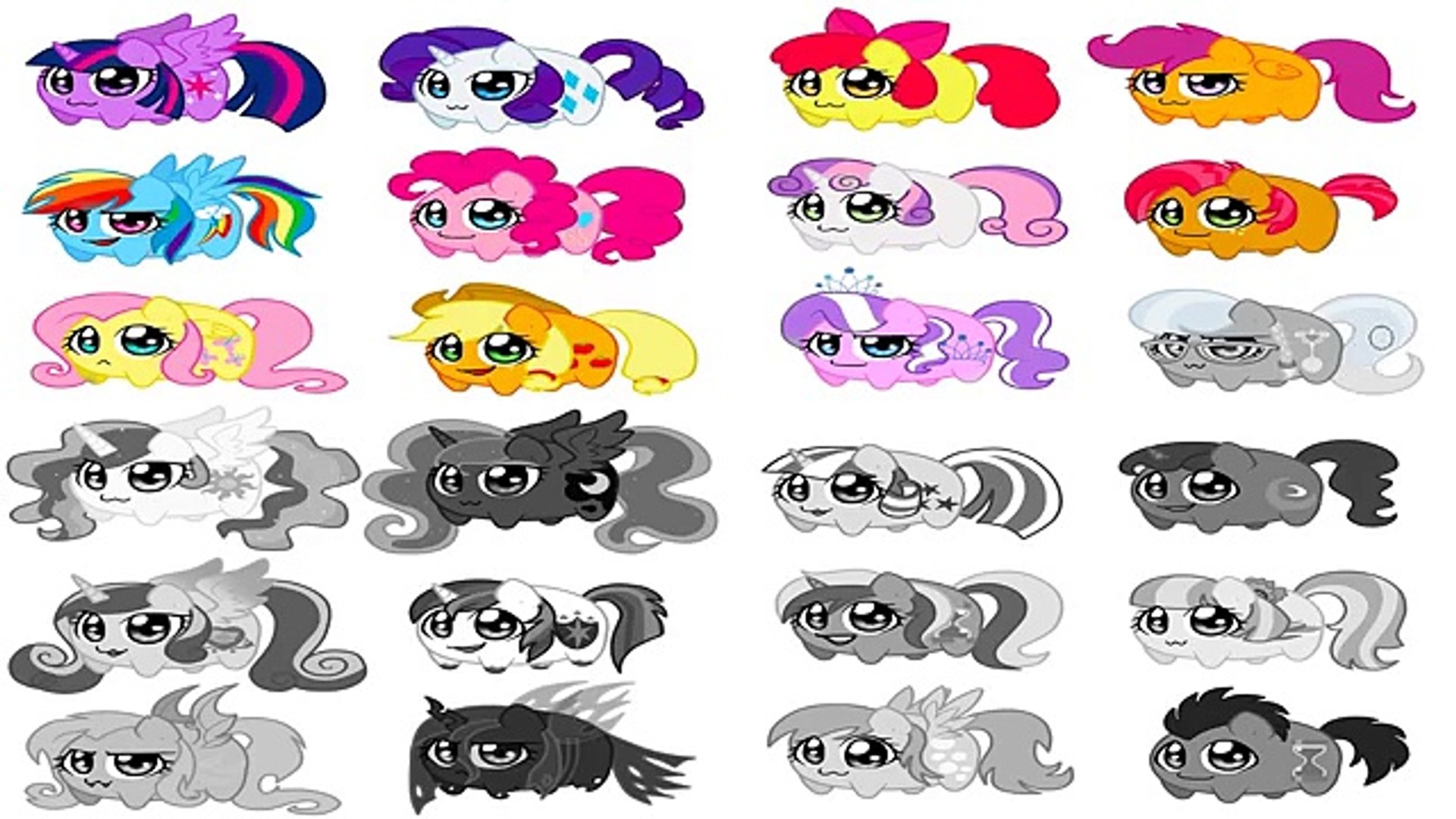 My little pony coloring book