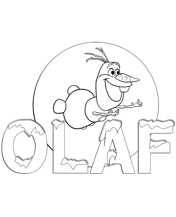 Frozen olaf printables for toddlers