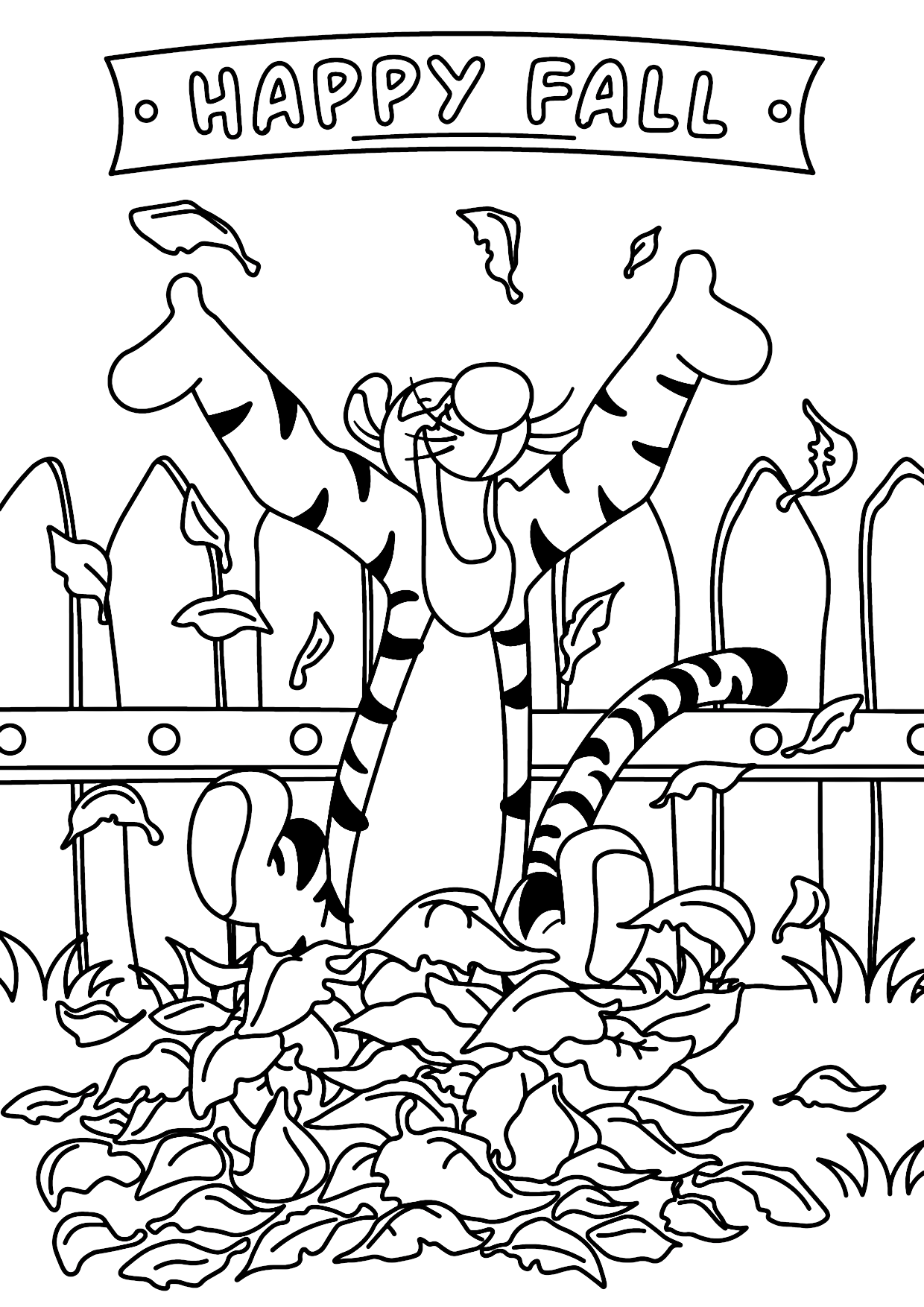 September coloring pages