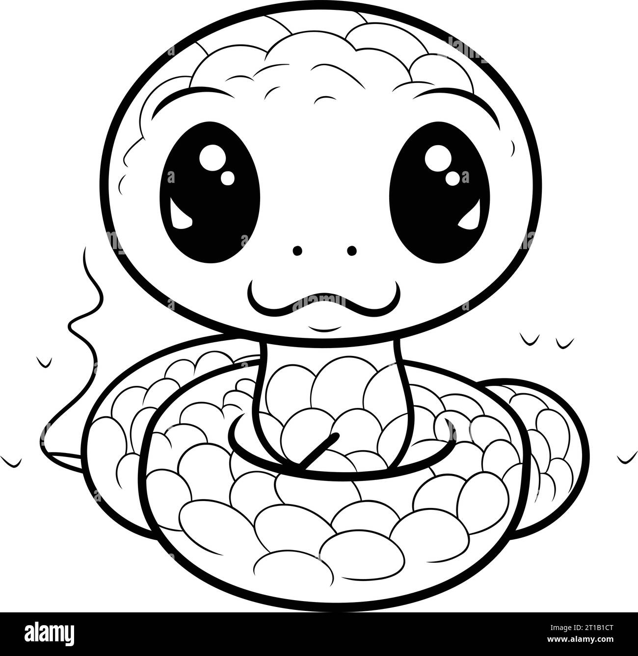 Cobra snake coloring book hi