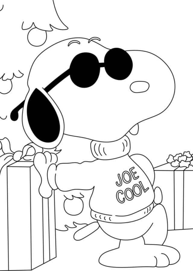 Snoopy coloring pages