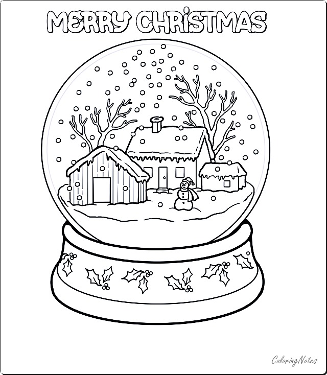 Snow globe christmas coloring pages free printable christmas snow globes christmas coloring pages christmas coloring sheets