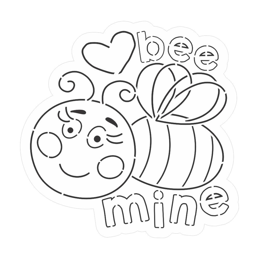 Love bug pyo cookie stencils â confection couture stencils