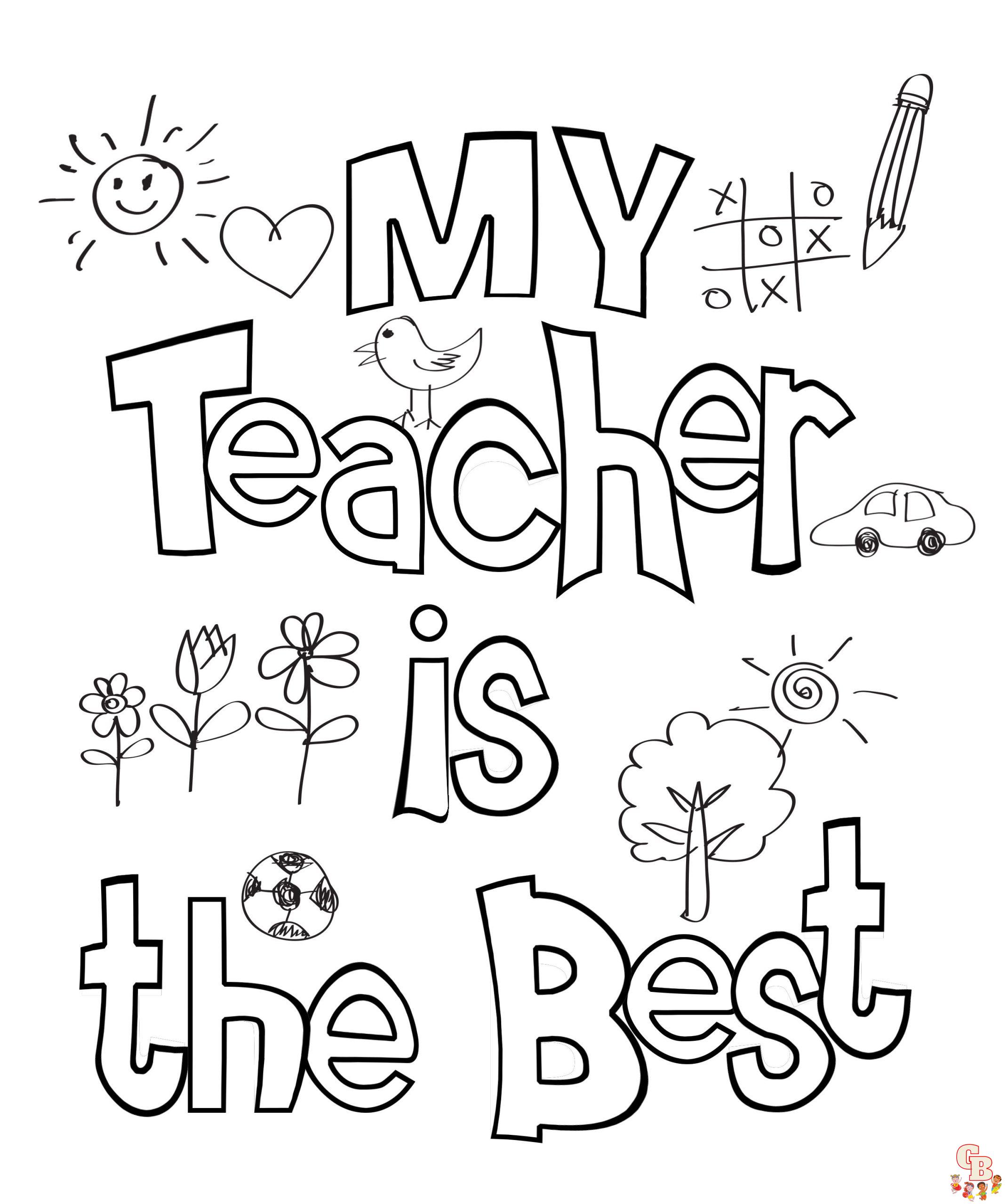 Celebrate teacher appreciation day coloring pages free printable