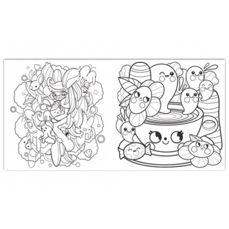 Super cute coloring book