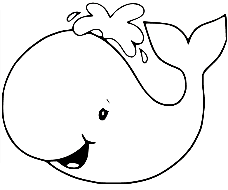 Whale coloring pages printable for free download