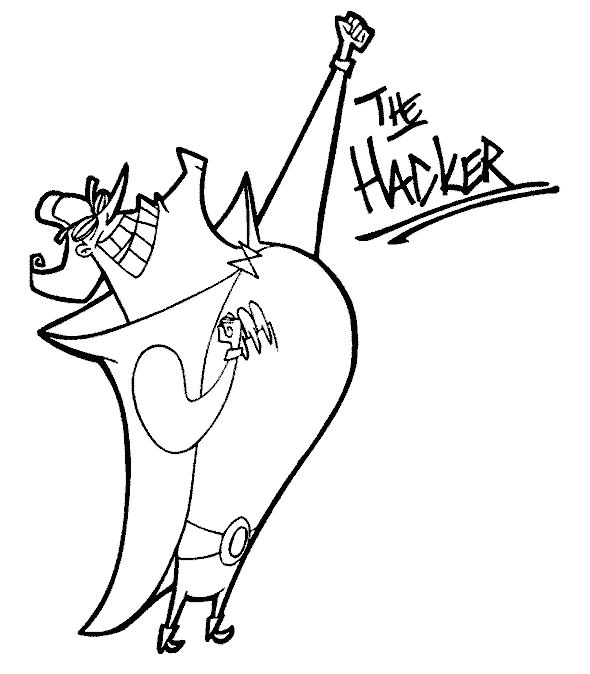 Cyberchase coloring pages