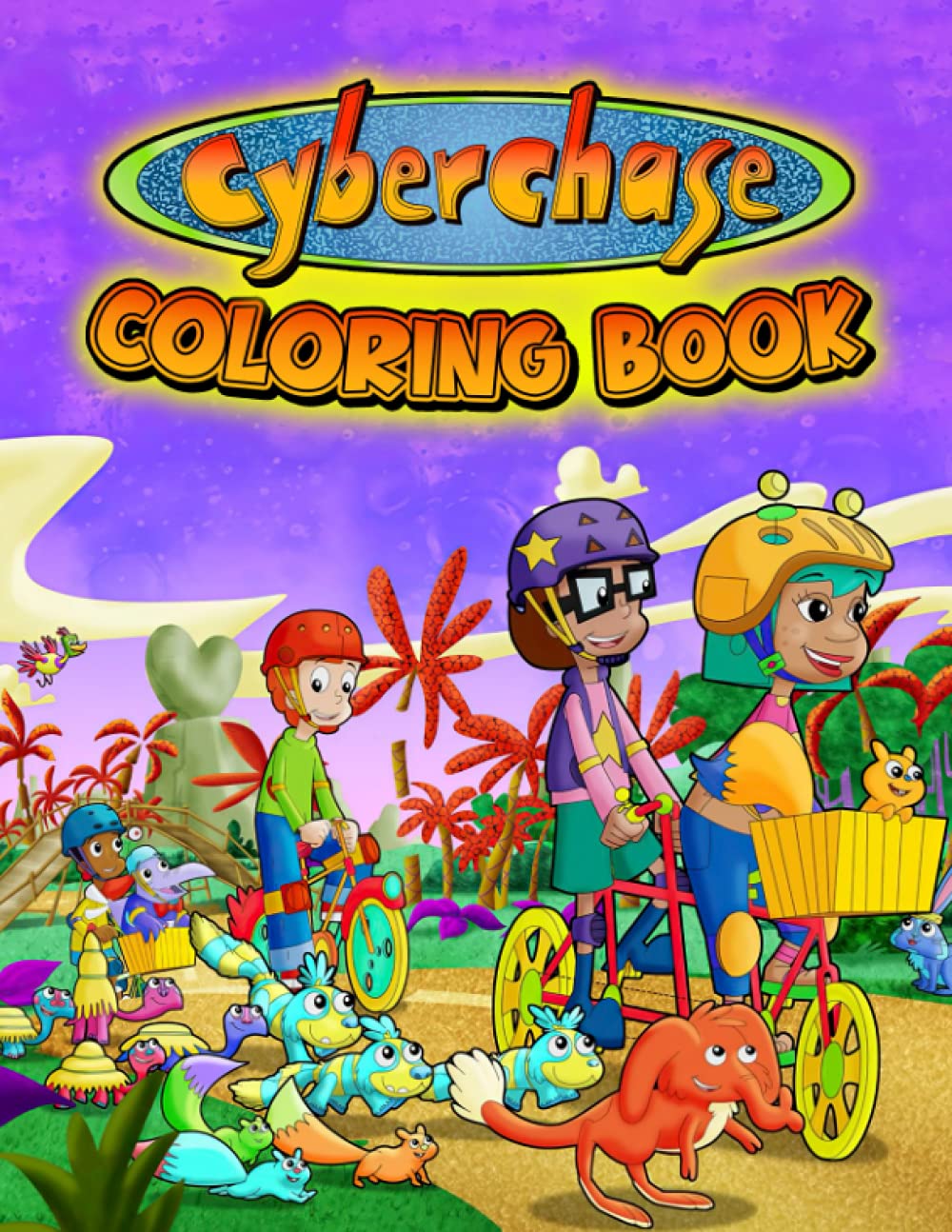 Cyberchase coloring book provides many beautiful coloring pages for relaxation stress relief in your free time by donald roberts