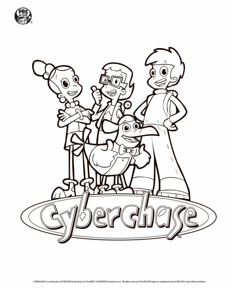 Cybersquad coloring page kids coloring pages kids for parents