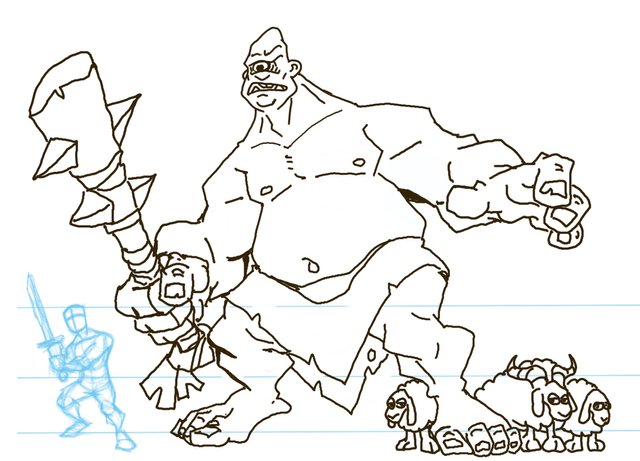 Drawing the cyclops â