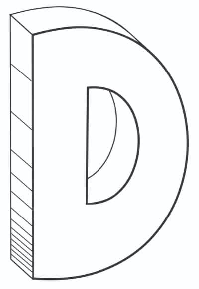 Free printable cool bubble letters bubble letter d bubble letter d bubble letters letters