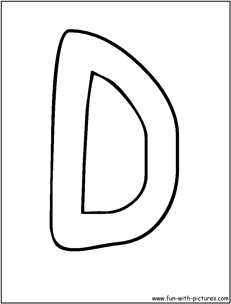 Colorful bubble letter e coloring pages