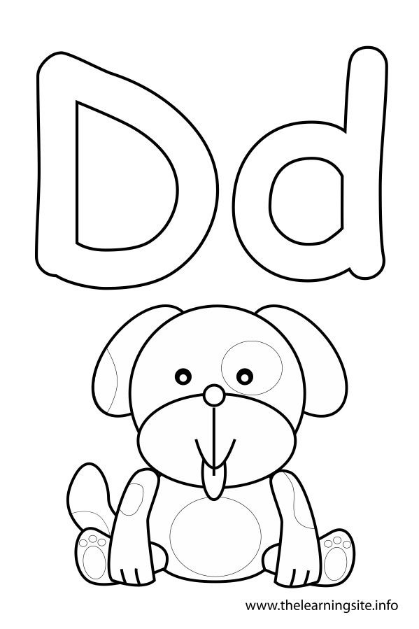Letter d coloring page dog abc coloring pages letter a coloring pages alphabet coloring pages