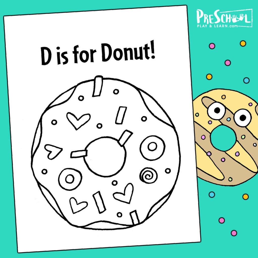 Ð free donut printables