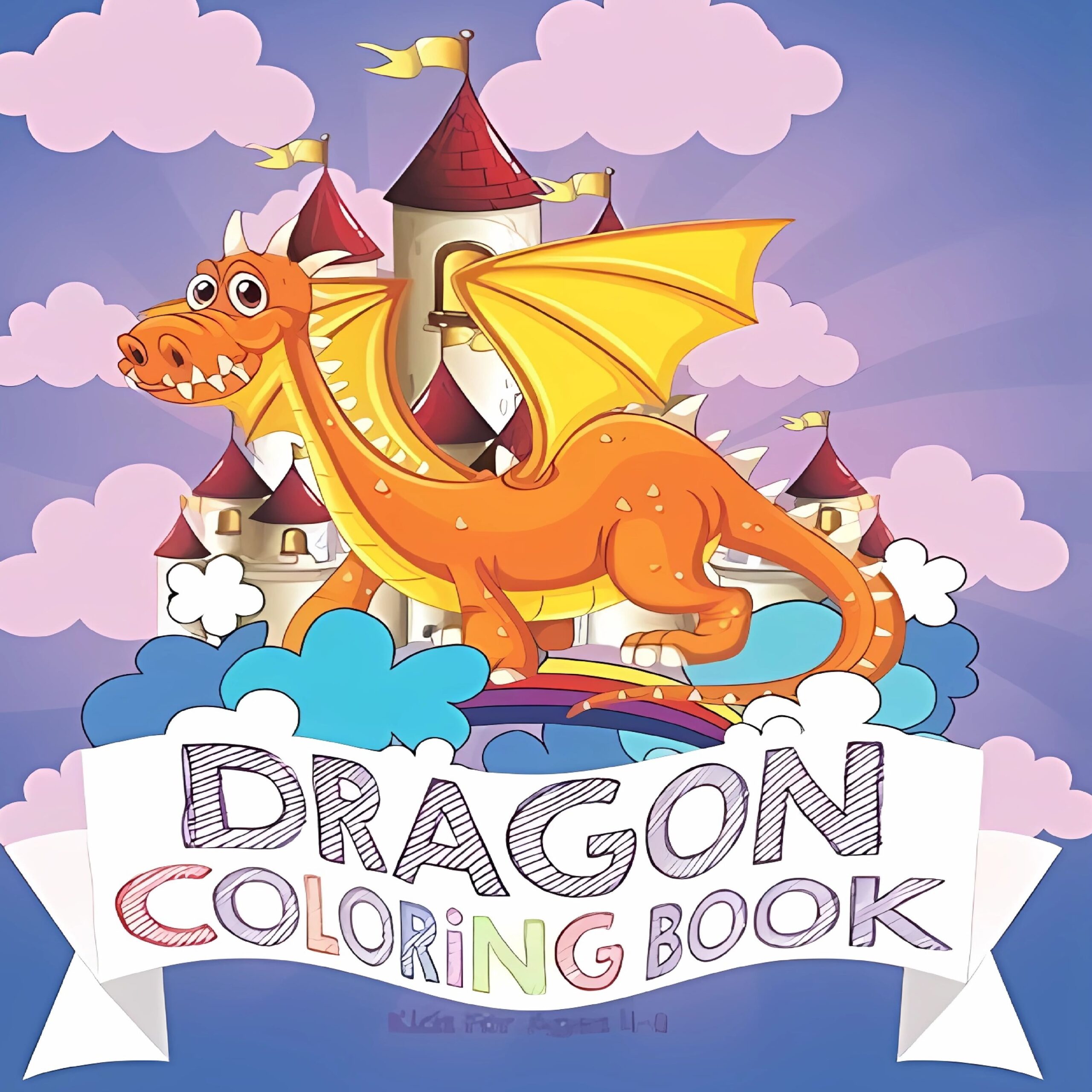 Dragon coloring book super fun coloring pages of cute friendly dragons made by teachers