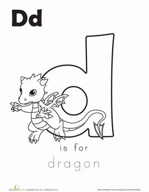 Monsters from a to z coloring pages education animal alphabet letters early literacy activities education