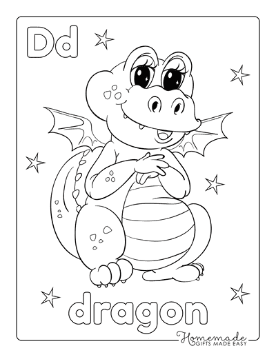 Free dragon coloring pages for kids adults
