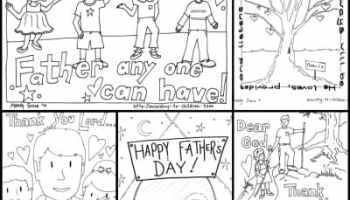 Dad acrostic poster and poem activity