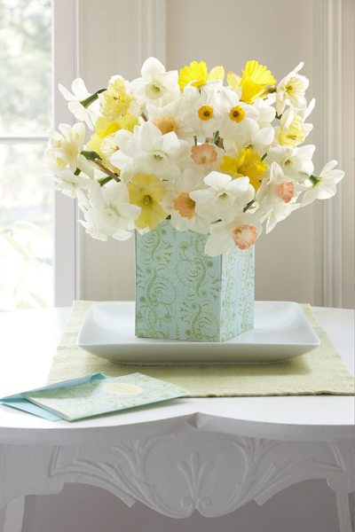 Bring spring into your home with cheerful daffodil arrangements