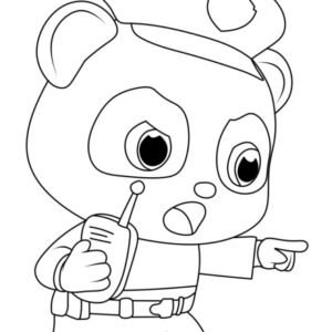 Sheriff labrador coloring pages printable for free download