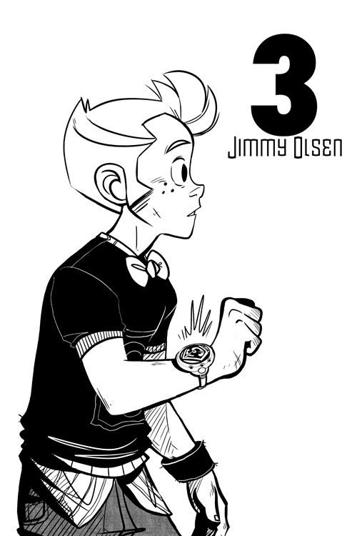 Another brittney williams artblog ic artist dc ics art jimmy olsen