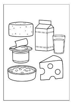 Explore the world of cheese with our printable coloring pages collection p