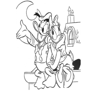 Daisy duck coloring pages printable for free download