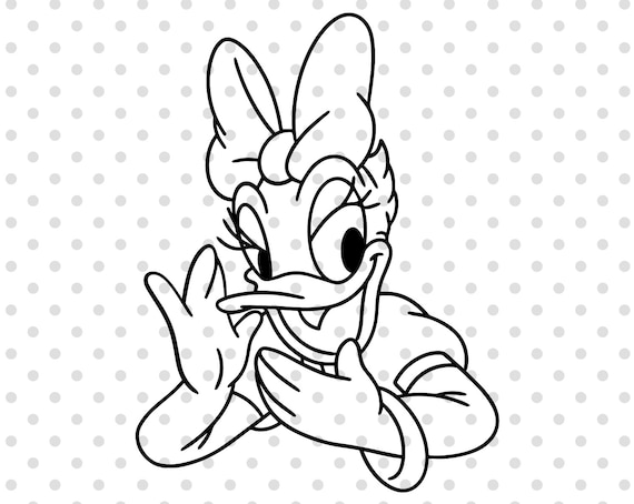 Daisy svg daisy outline daisy silhouette easy cut file